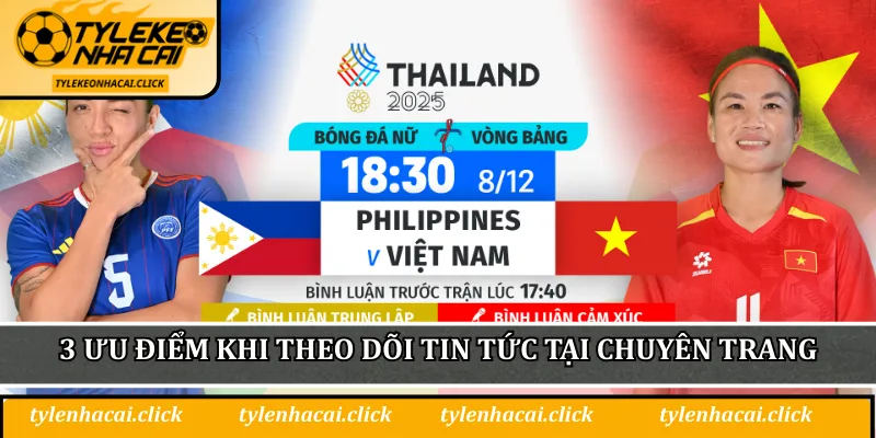 3 ưu điểm khi theo dõi tin tức tại chuyên trang