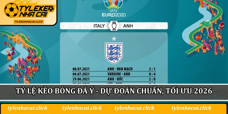 Tỷ lệ kèo bóng đá Ý